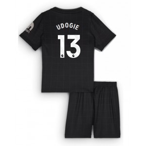 Fotbalové Dres Tottenham Hotspur Destiny Udogie #13 Dětské Venkovní Oblečení 2025-26 Krátký Rukáv (+ trenýrky)